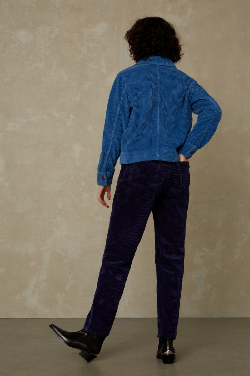 KINGS OF INDIGOCaroline Cropped | Worker Blue Cord24/29