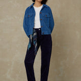 KINGS OF INDIGOCaroline Cropped | Worker Blue Cord24/29