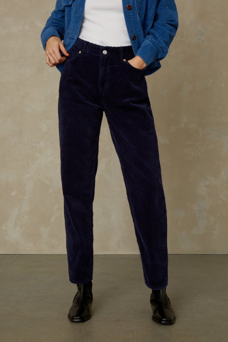 KINGS OF INDIGOCaroline Cropped | Worker Blue Cord24/29