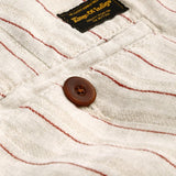 KINGS OF INDIGOCronus Shorts | Linen Stripe Red28