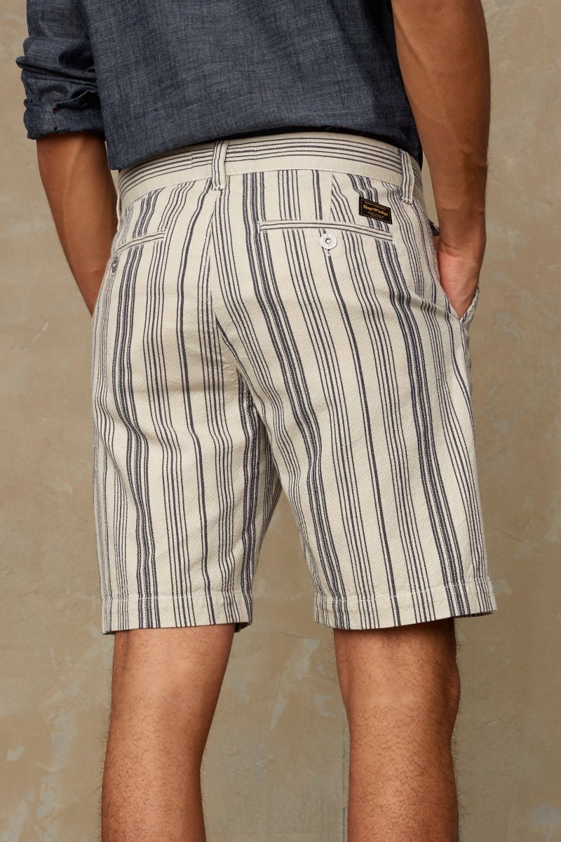 KINGS OF INDIGOCronus Shorts | Stripe Beige28