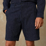 KINGS OF INDIGOCronus Shorts | Stripe Indigo28