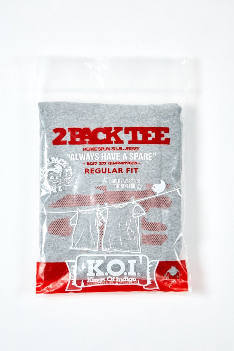 KINGS OF INDIGODarius 2-Pack T-Shirts | GreyS