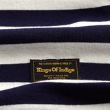 KINGS OF INDIGODarius T-Shirt 2.0 | Navy StripeXS