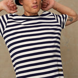 KINGS OF INDIGODarius T-Shirt 2.0 | Navy StripeXS