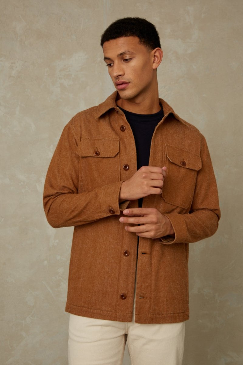 KINGS OF INDIGOEmery Jacket | Brushed CinnamonS