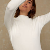 KINGS OF INDIGOJacobina Long Sleeve T-Shirt | Off WhiteXS
