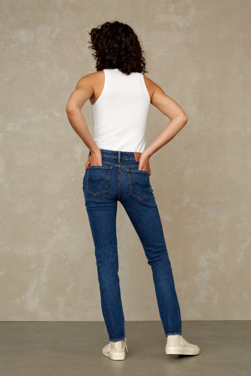 KINGS OF INDIGOJuno Medium Jeans | Clean Clear Redcast Hemp25/30