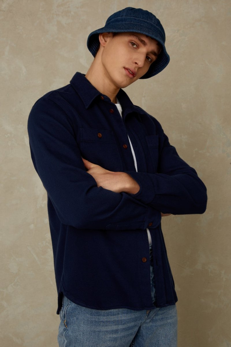 KINGS OF INDIGOJuntoku Shirt | NavyS