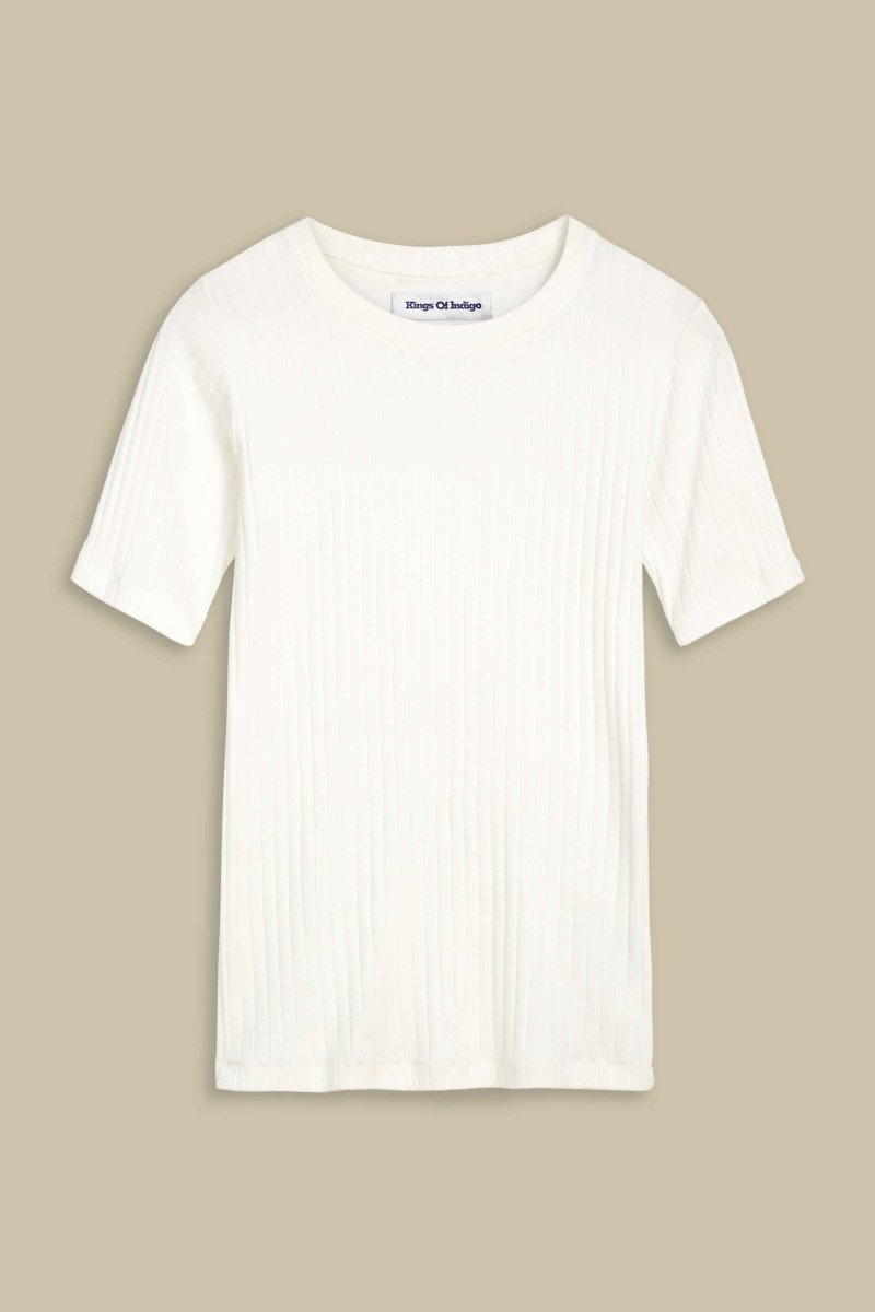 KINGS OF INDIGOKuroda T-Shirt | Off WhiteXS