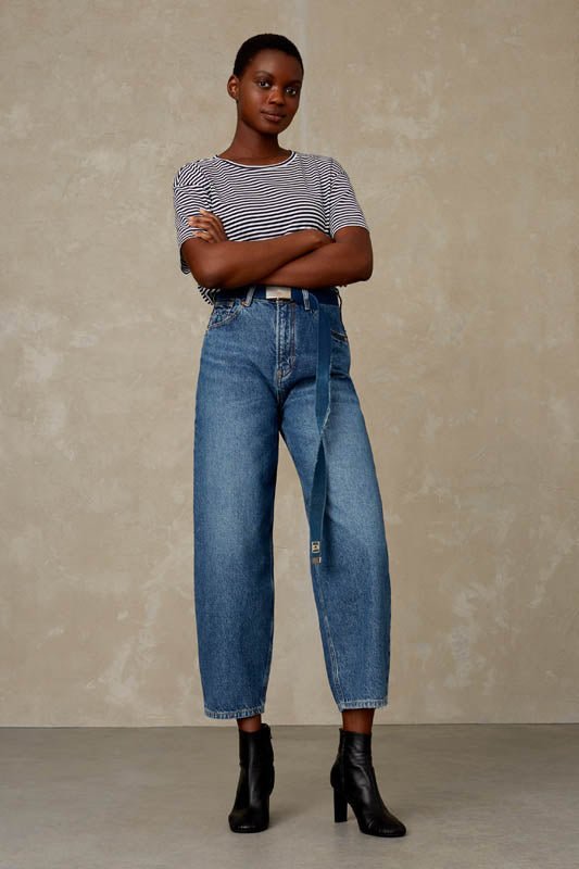 KINGS OF INDIGOLeila Jeans | Eco Recycled Blue Used24/30