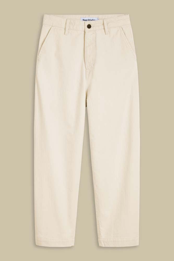 KINGS OF INDIGOLeila Jeans | Ecru24/30