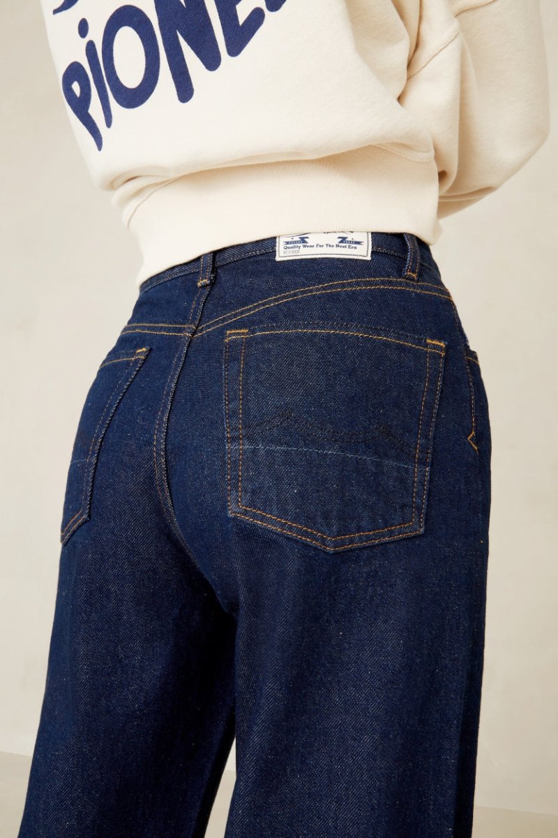 KINGS OF INDIGOLiora Cropped Selvage Pioneer | Revival Savemeso Rinse25/29