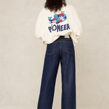 KINGS OF INDIGOLiora Cropped Selvage Pioneer | Revival Savemeso Rinse25/29