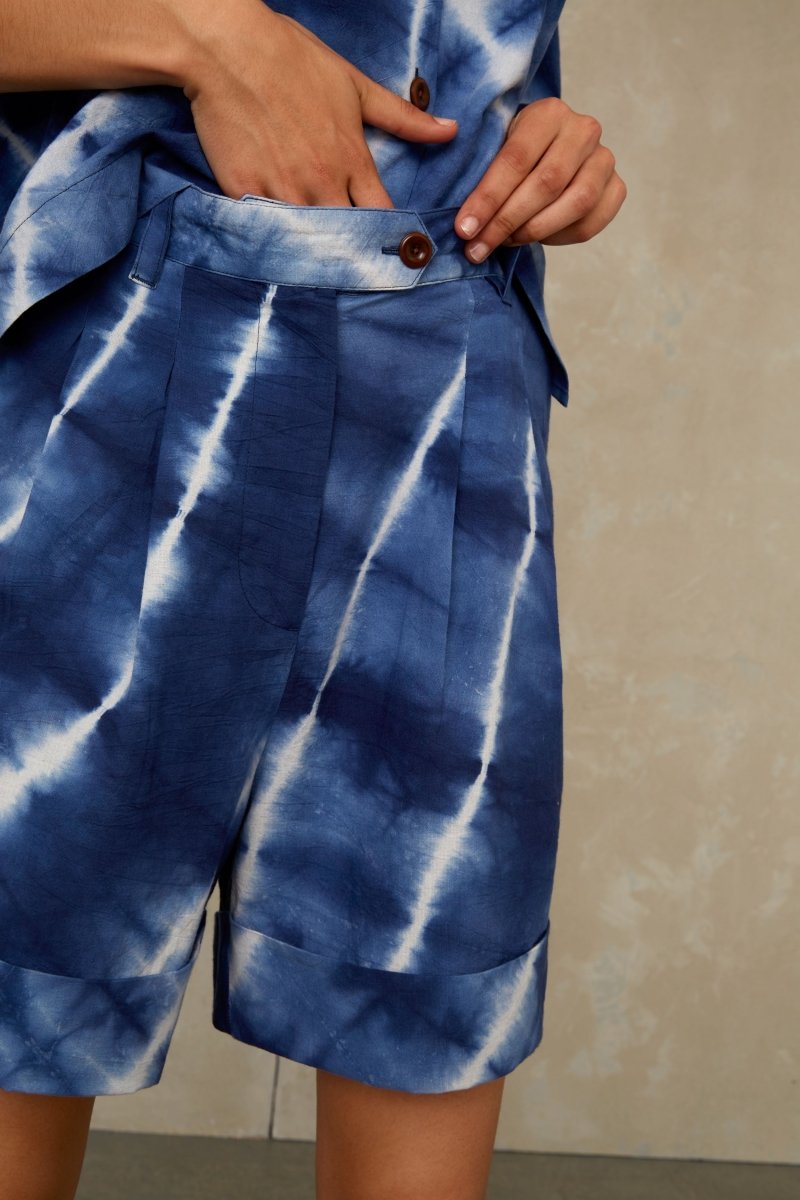 KINGS OF INDIGOMarisol Shorts | Indigo Tie Dye24