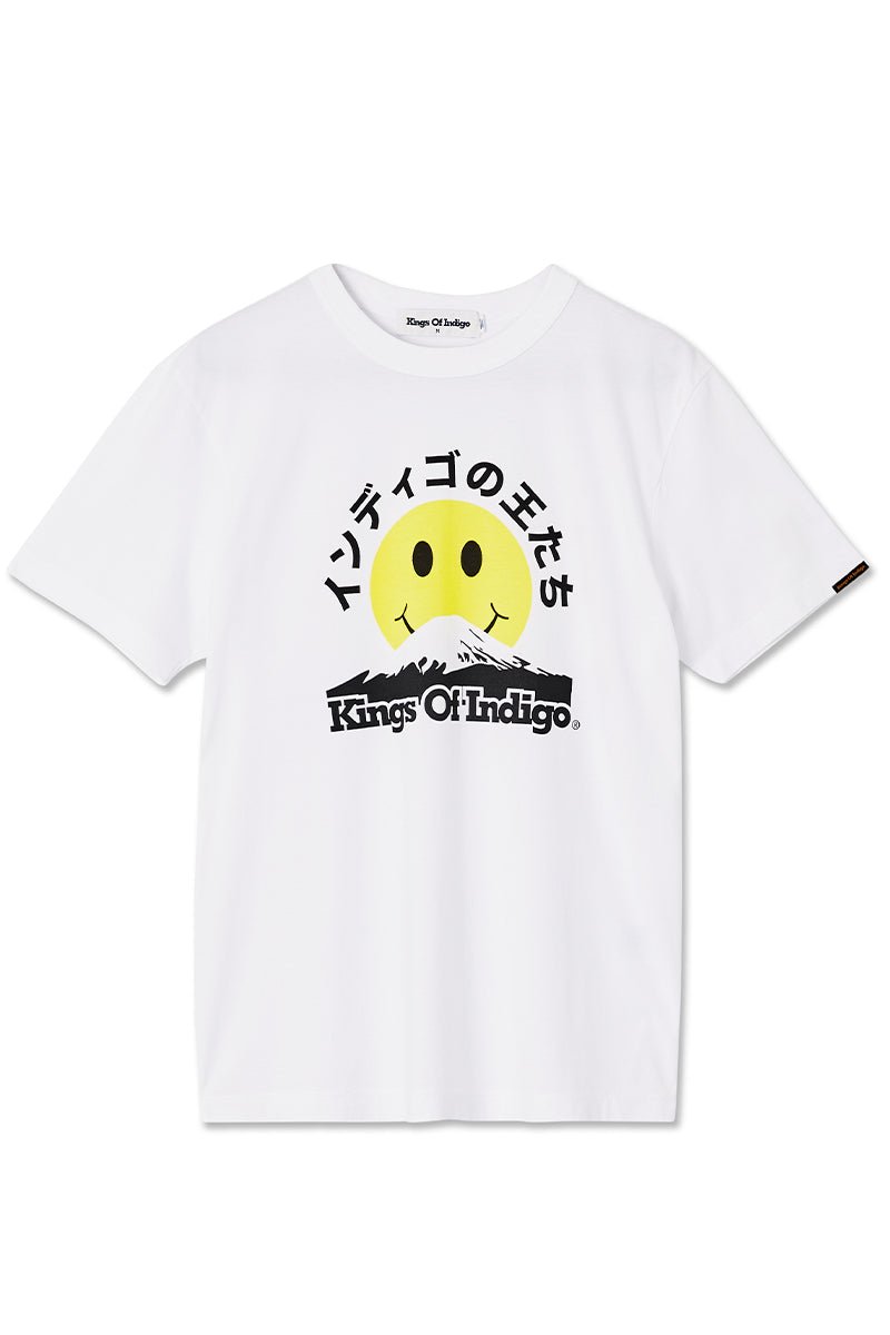 KINGS OF INDIGOMiro T-Shirt | White SmileyXS