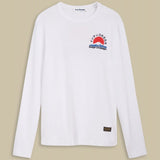KINGS OF INDIGONezer L/S T-Shirt | White Mount FujiS