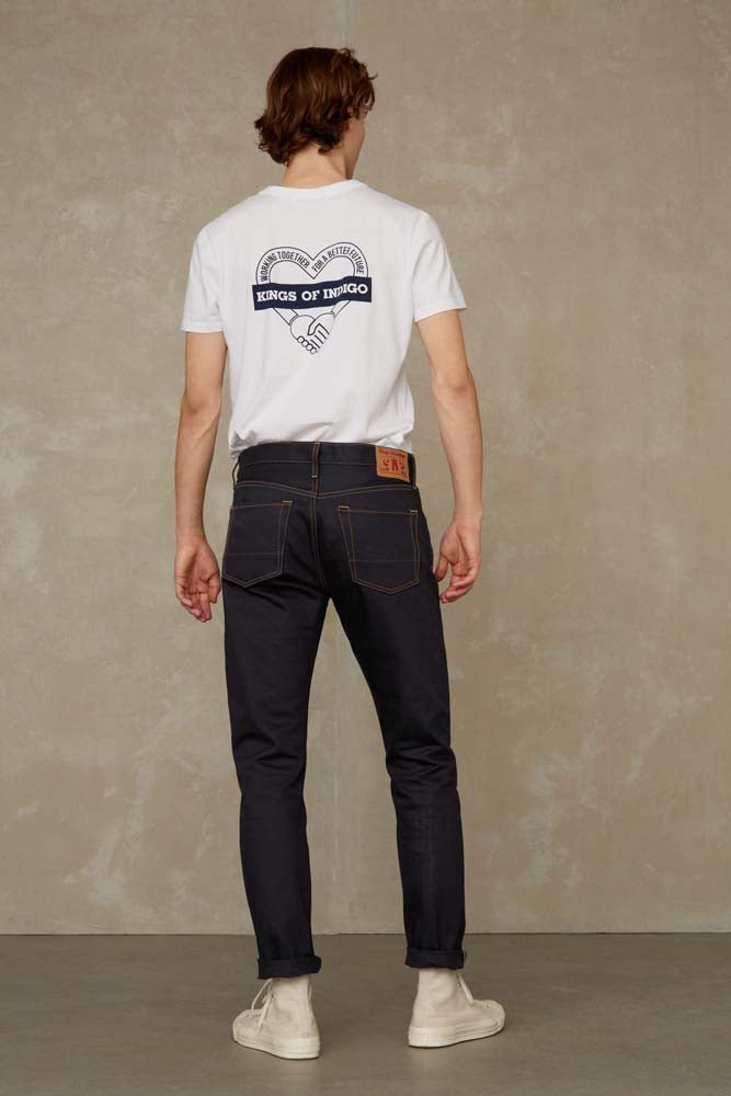 KINGS OF INDIGOSilvio Selvage | Clean Platino Dry28/34