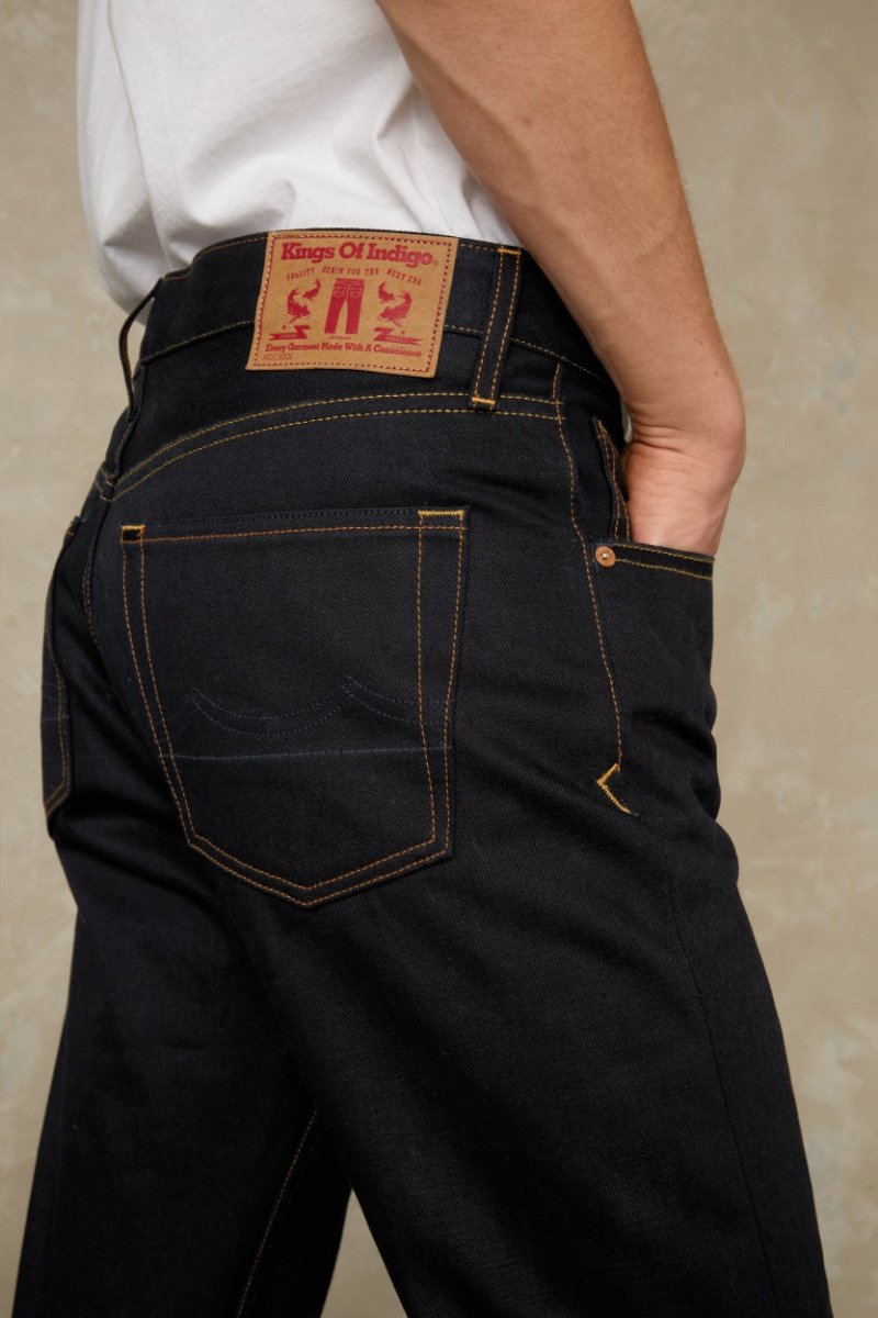 KINGS OF INDIGOSilvio Selvage | Clean Platino Dry28/34