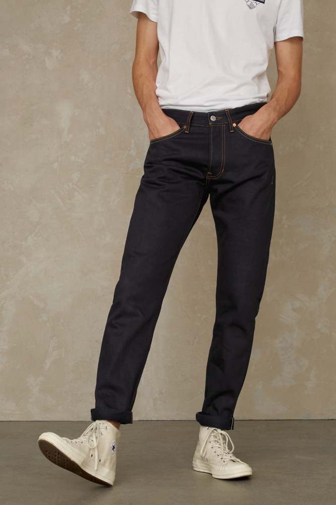 KINGS OF INDIGOSilvio Selvage | Clean Platino Dry28/34