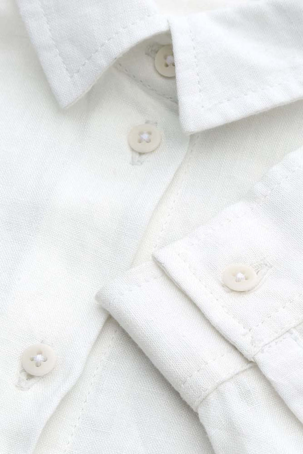 KINGS OF INDIGOTaja Shirt | Off White LinenXS