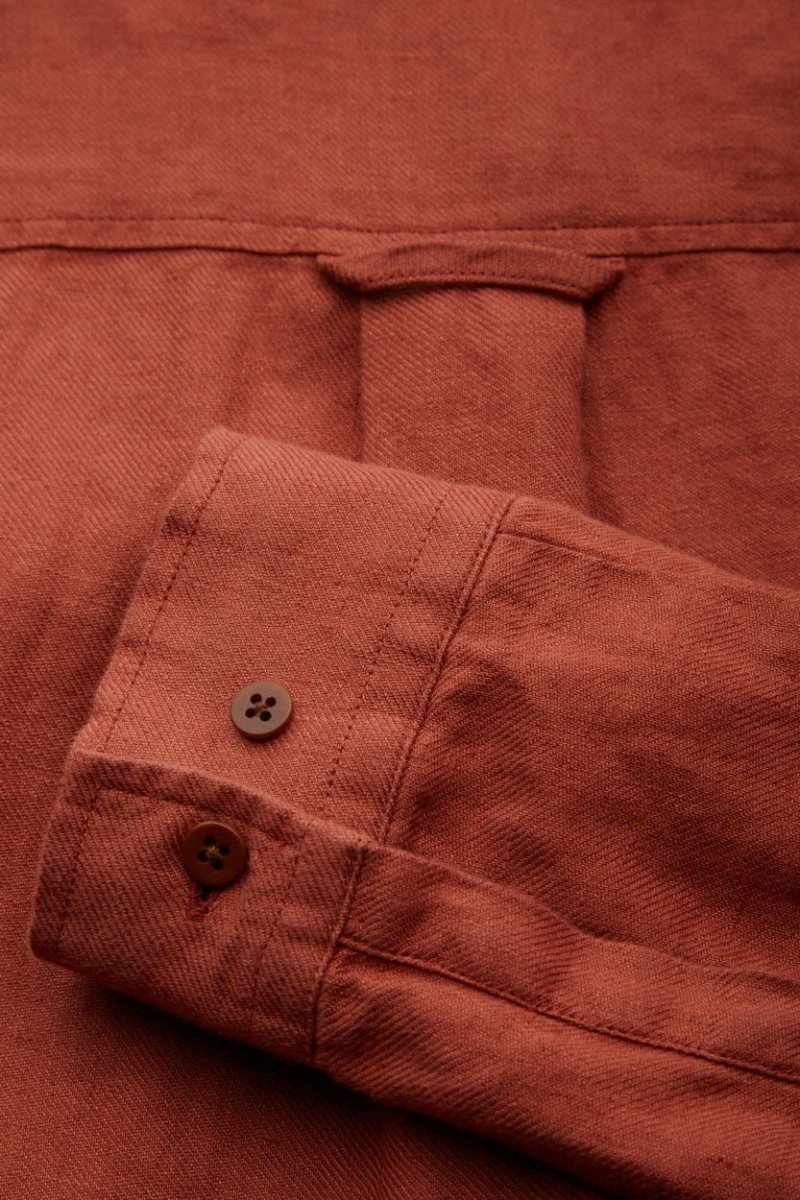 KINGS OF INDIGOTaja Shirt | Terracotta LinenXS