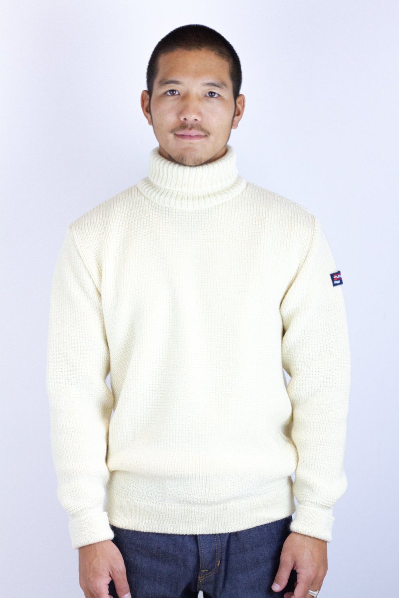 LEUCHTFEUER STRICKWARENAdmiral Rollneck | Ecru40/XS