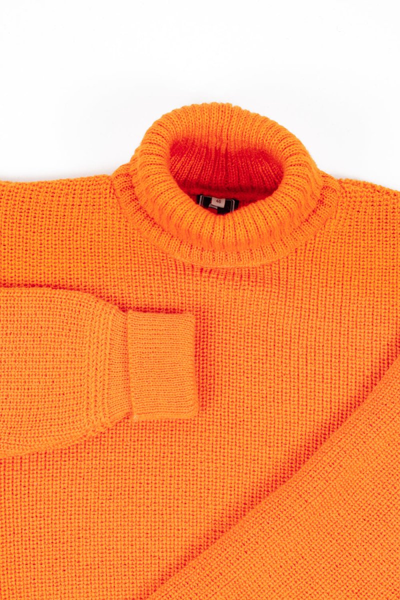 LEUCHTFEUER STRICKWARENAdmiral Rollneck | Orange40/XS