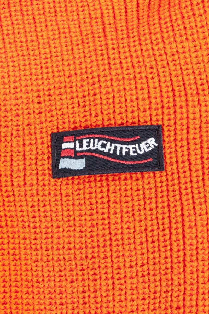 LEUCHTFEUER STRICKWARENAdmiral Rollneck | Orange40/XS