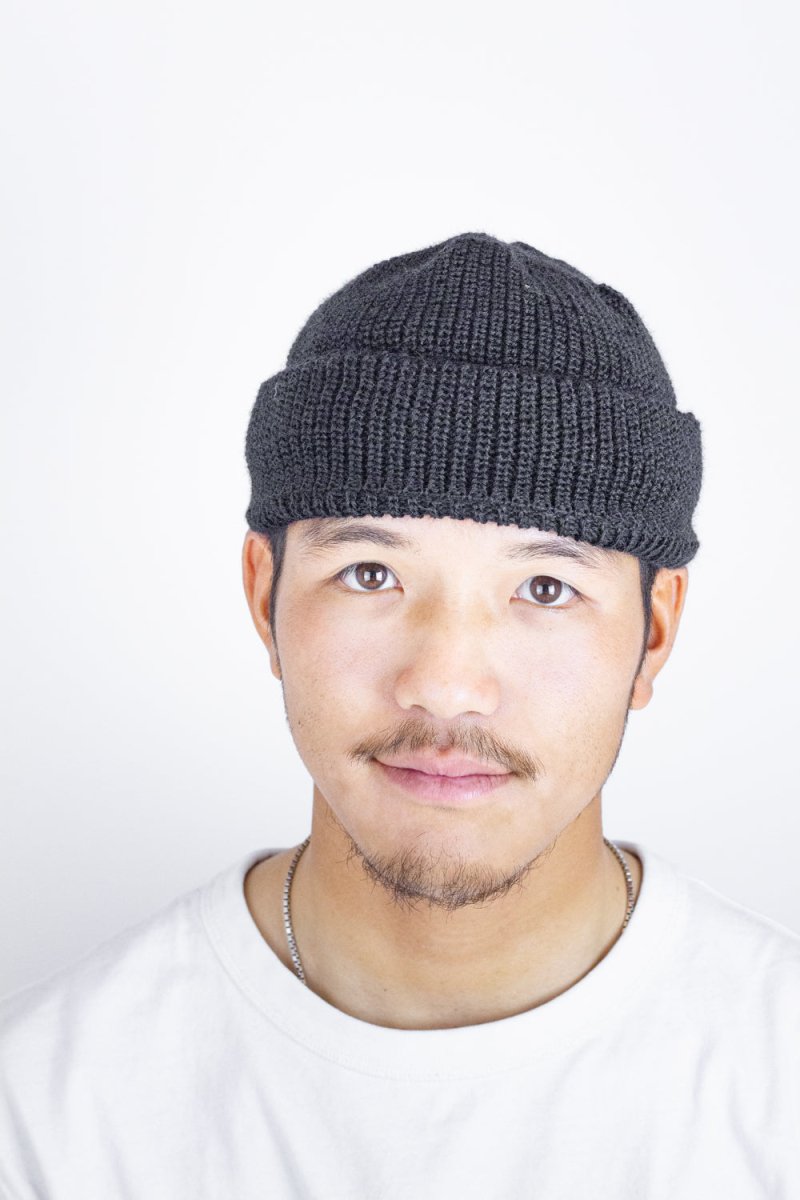 LEUCHTFEUER STRICKWARENAlaska Beanie | Black