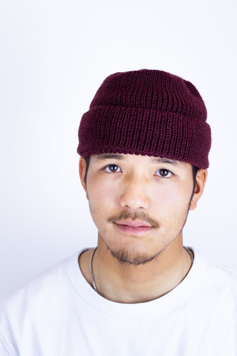 LEUCHTFEUER STRICKWARENAlaska Beanie | Bordeaux