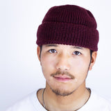 LEUCHTFEUER STRICKWARENAlaska Beanie | Bordeaux