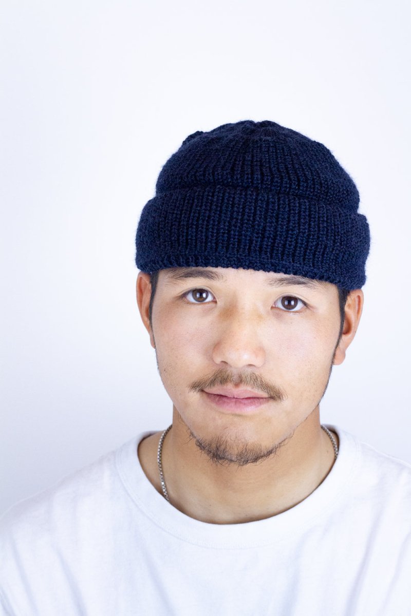 LEUCHTFEUER STRICKWARENAlaska Beanie | Marine Blue