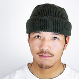 LEUCHTFEUER STRICKWARENAlaska Beanie | Olive Green
