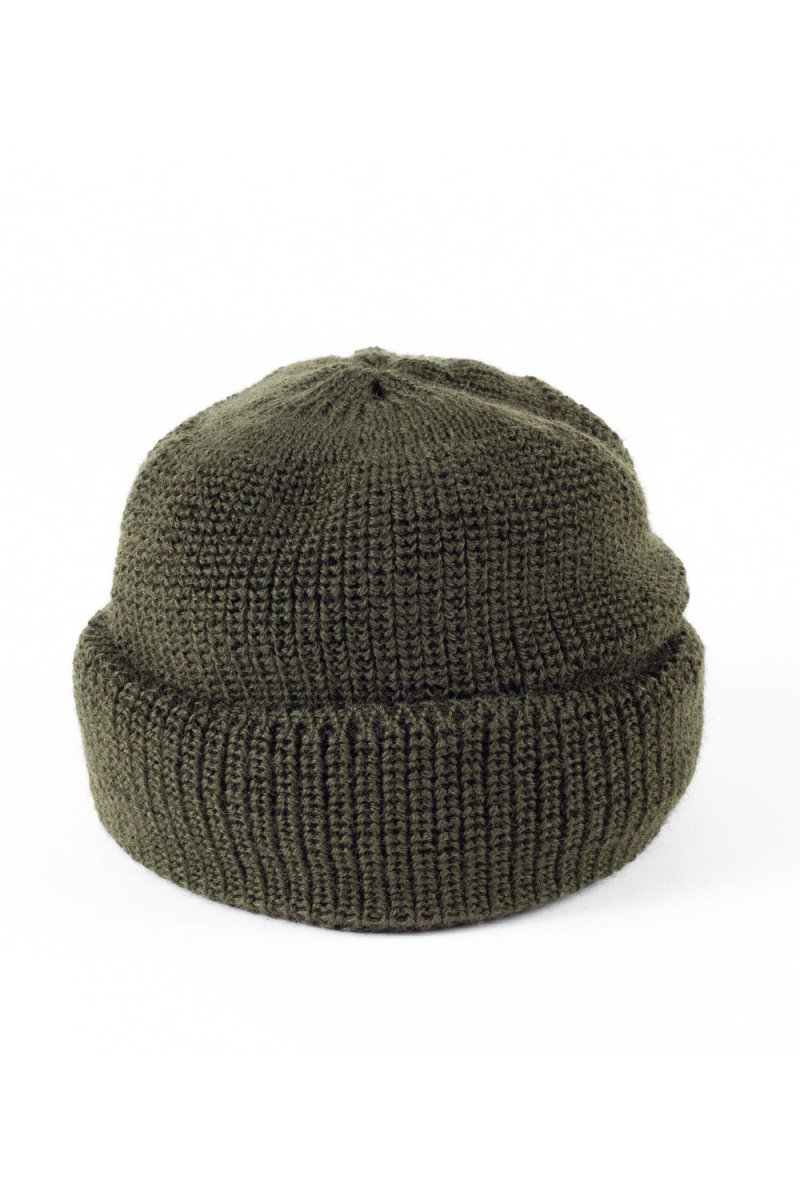 LEUCHTFEUER STRICKWARENAlaska Beanie | Olive Green