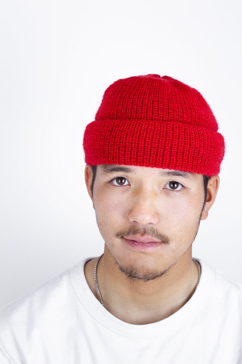 LEUCHTFEUER STRICKWARENAlaska Beanie | Red