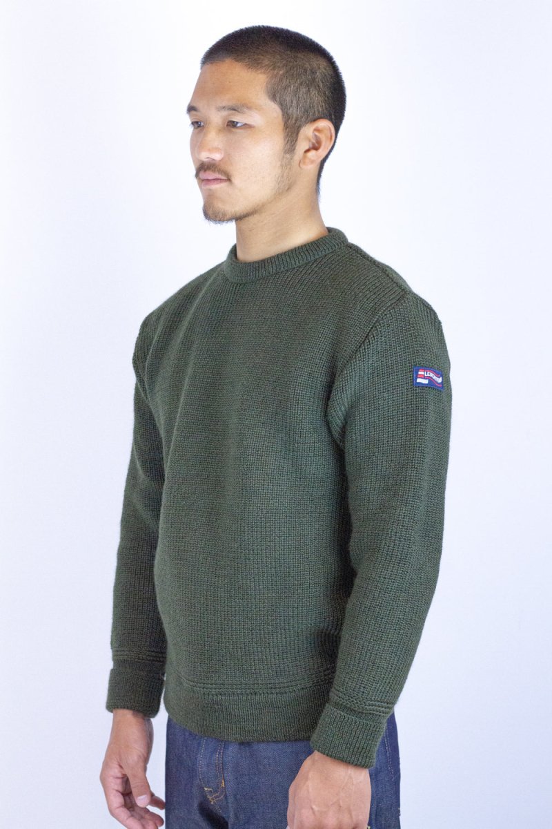 LEUCHTFEUER STRICKWARENRobin | Olive Green40/XS