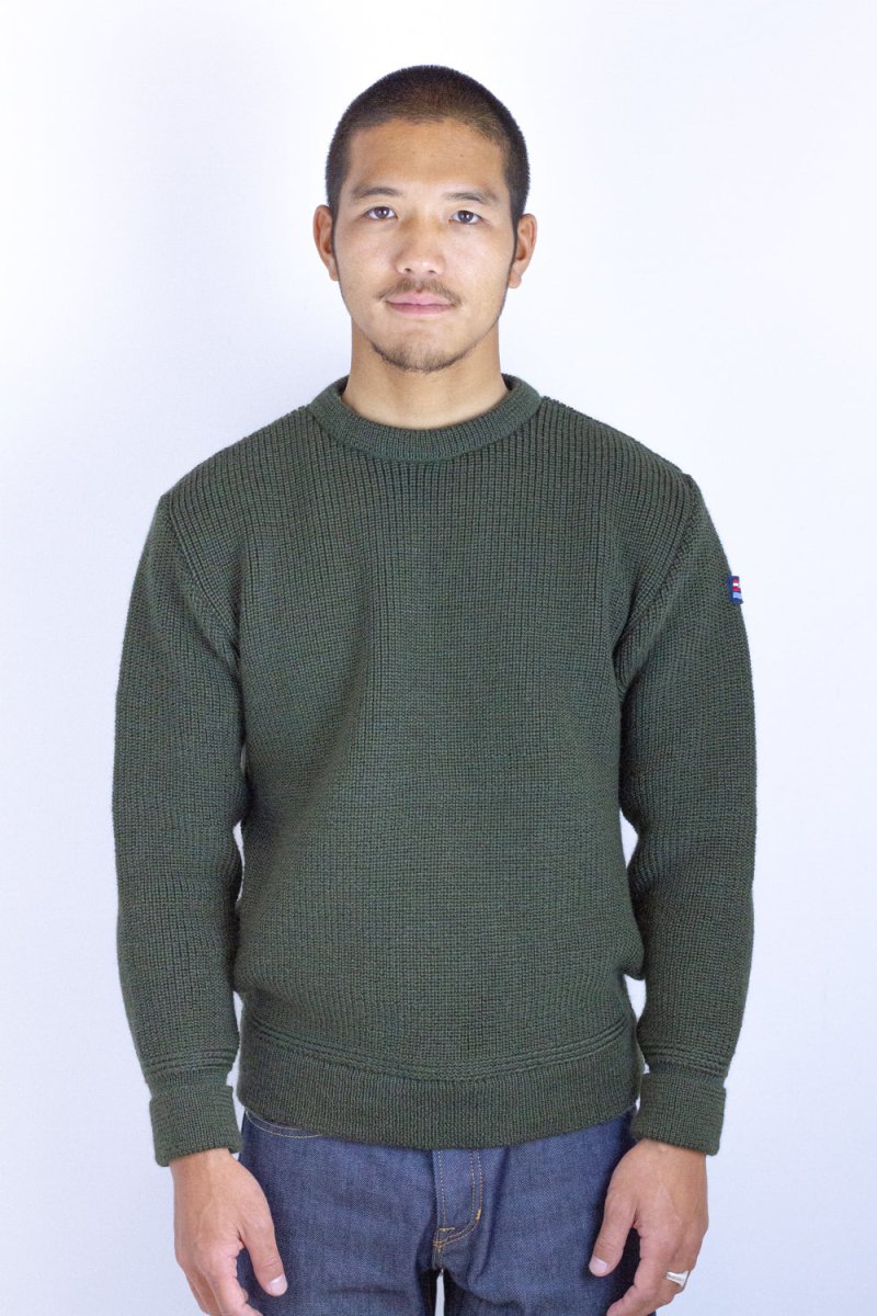 LEUCHTFEUER STRICKWARENRobin | Olive Green40/XS