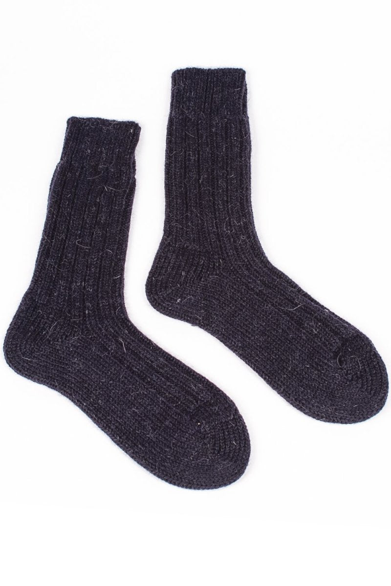 LEUCHTFEUER STRICKWARENSchafwolle Socke | NavyEU 35-38