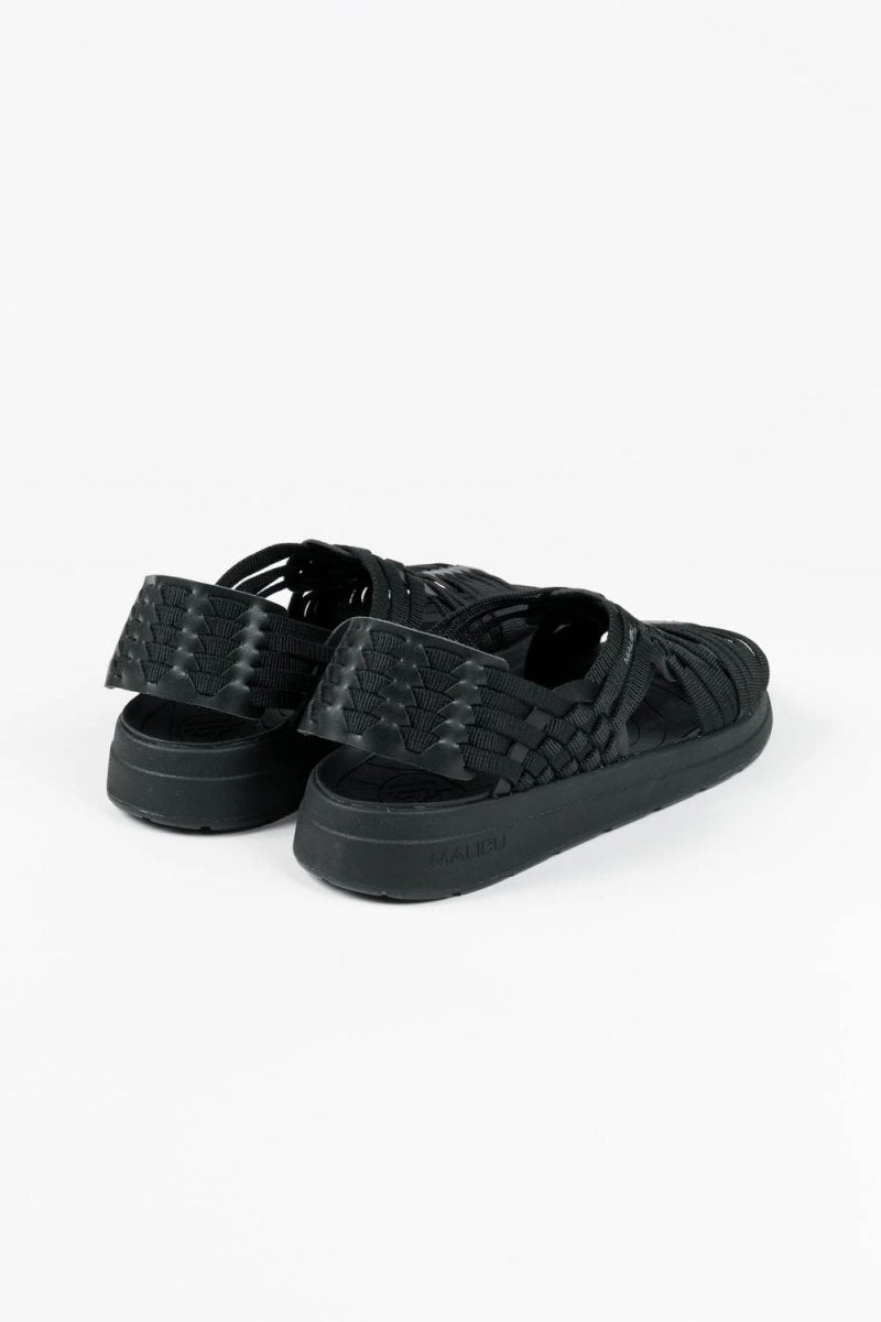 MALIBUCanyon | Polyester Vegan Leather Black/BlackUS 4 / EU 35