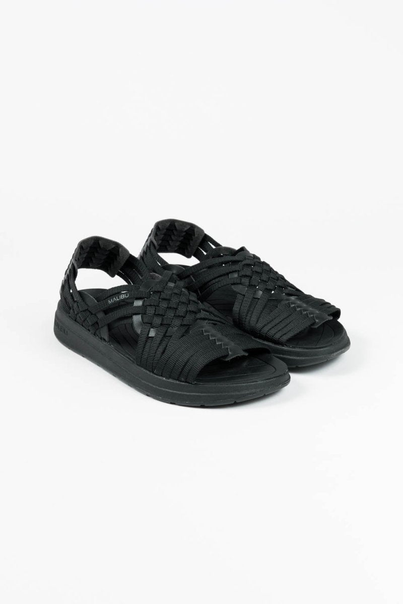 MALIBUCanyon | Polyester Vegan Leather Black/BlackUS 4 / EU 35