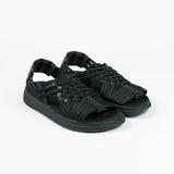 MALIBUCanyon | Polyester Vegan Leather Black/BlackUS 4 / EU 35