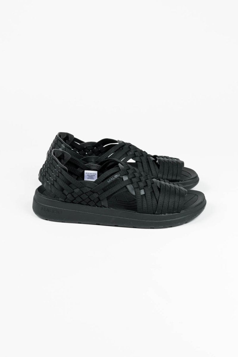 MALIBUCanyon | Polyester Vegan Leather Black/BlackUS 4 / EU 35