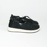 MALIBULatigo | Polyester Vegan Leather Black/Off-WhiteUS 4 / EU 35