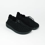 MALIBULatigo | Suede Vegan Leather Black/BlackUS 7 / EU 40