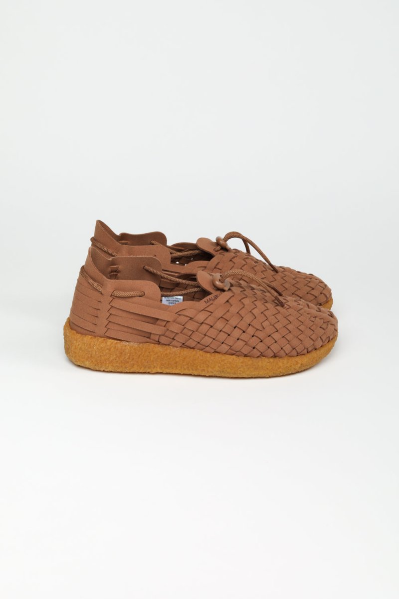 MALIBULatigo | Suede Vegan Leather Walnut/TanUS 4 / EU 35