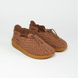 MALIBULatigo | Suede Vegan Leather Walnut/TanUS 4 / EU 35