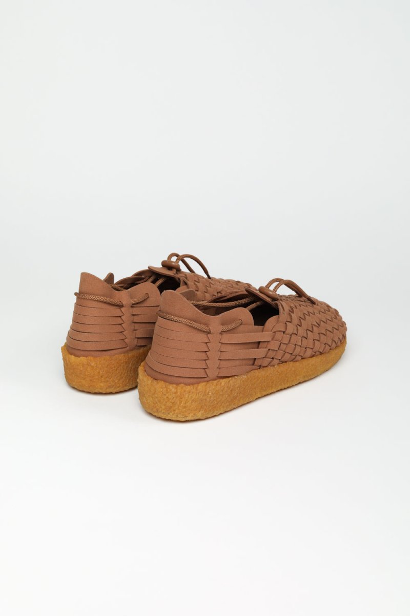 MALIBULatigo | Suede Vegan Leather Walnut/TanUS 4 / EU 35
