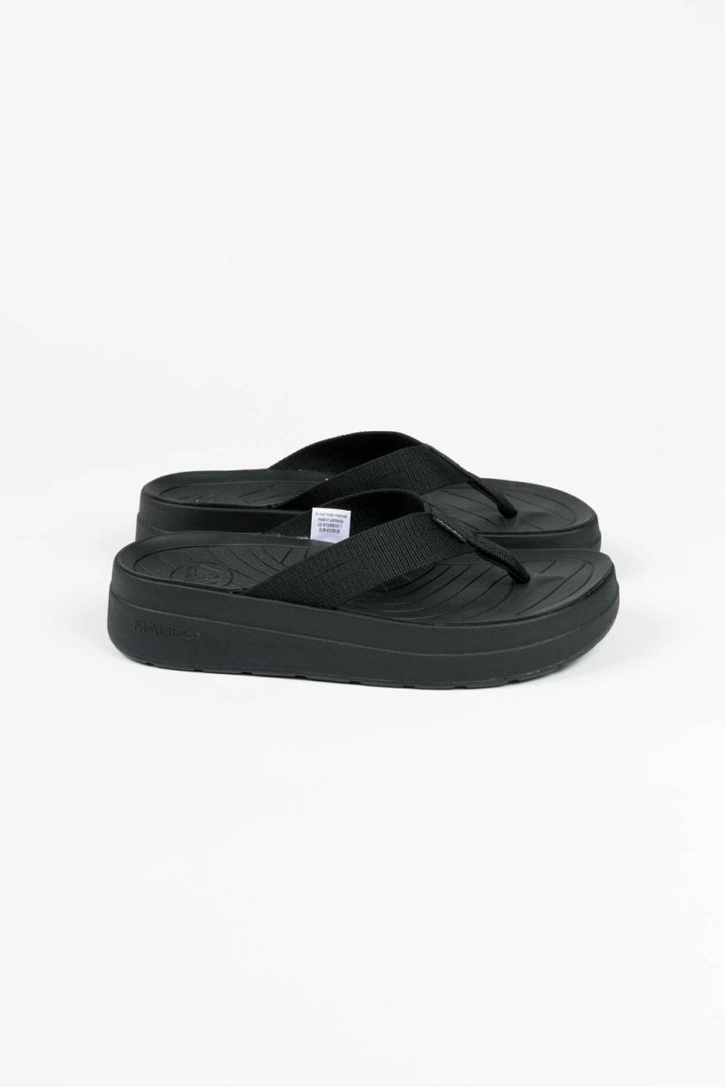 MALIBUSurfrider Platform | Polyester Black/BlackUS 4 / EU 35