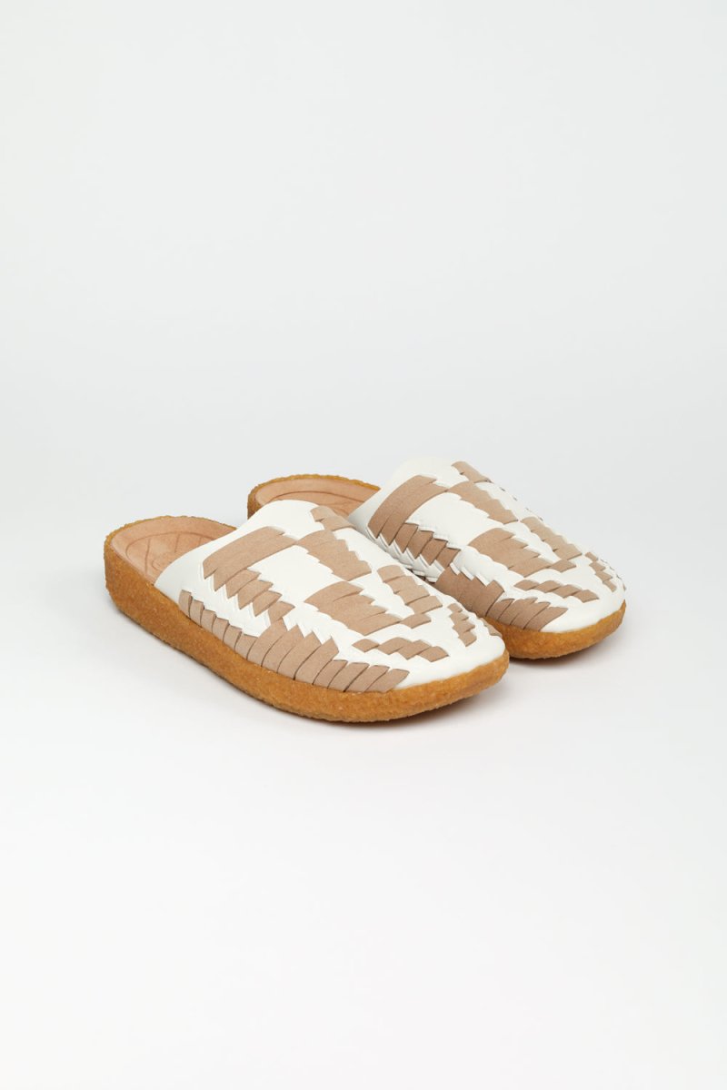 MALIBUThunderbird | Vegan Leather Off White/Beige/TanUS 4 / EU 35